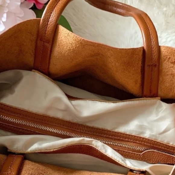 🎀DANIELLE STEVENS LEATHER TOTE BAG🎀 - Picture 6 of 8